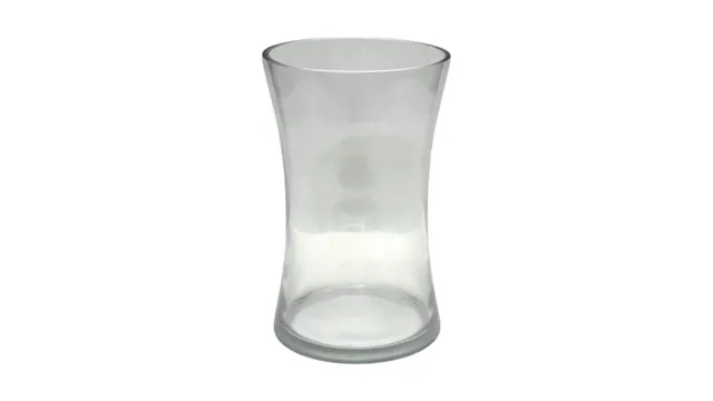 Vase cheminée en verre classique