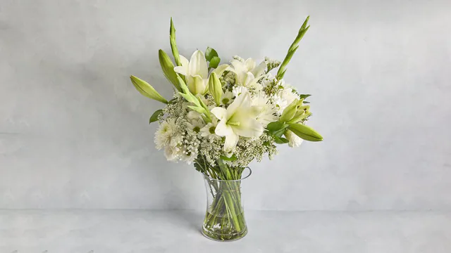 Festive White Bouquet