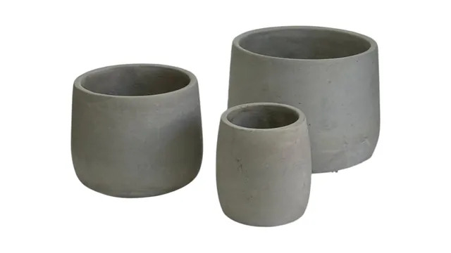 Natural Concrete Planter
