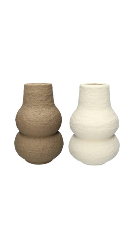 Celesta Ceramic Vase, 40 cm